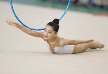 Qubada bədii gimnastika üzrə "Grace of Nature" turniri davam edir (FOTO)