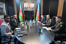 Azərbaycan-Somali hərbi əməkdaşlığına dair müzakirələr aparılıb (FOTO)