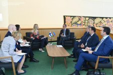 Azərbaycan və Finlandiya siyasi, iqtisadi və humanitar məsələləri müzakirə ediblər (FOTO) (YENİLƏNİB)