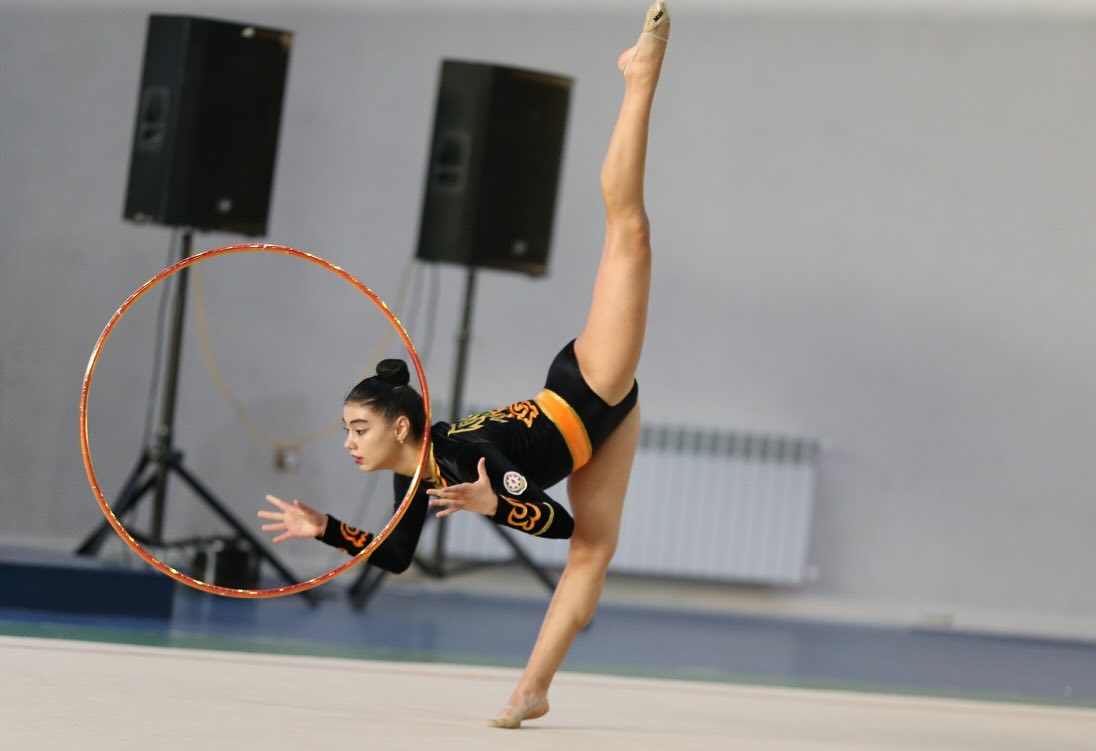 Qubada bədii gimnastika üzrə "Grace of Nature" turniri davam edir (FOTO)