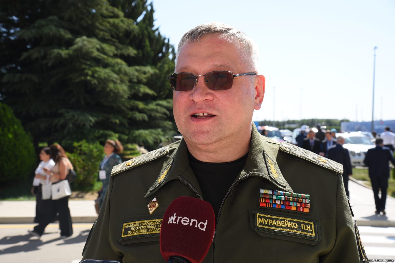 Azərbaycanla hərbi əməkdaşlığımız strateji tərəfdaşlıq səviyyəsindədir - Belarus ordusunun Baş qərargah rəhbəri (FOTO)