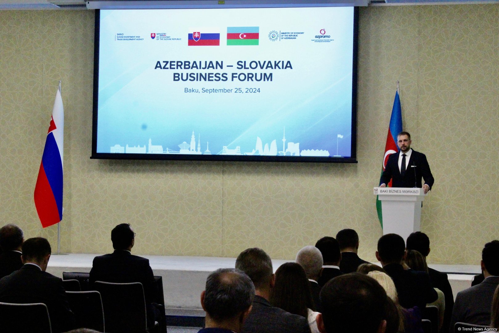 Bakıda Azərbaycan-Slovakiya biznes forumu keçirilib (FOTO) (ƏLAVƏ OLUNUB)