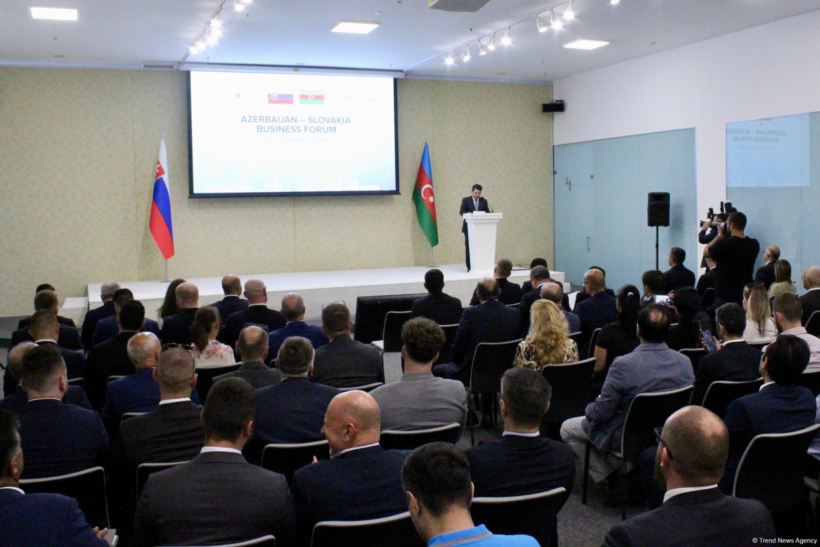 Bakıda Azərbaycan-Slovakiya biznes forumu keçirilib (FOTO) (ƏLAVƏ OLUNUB)