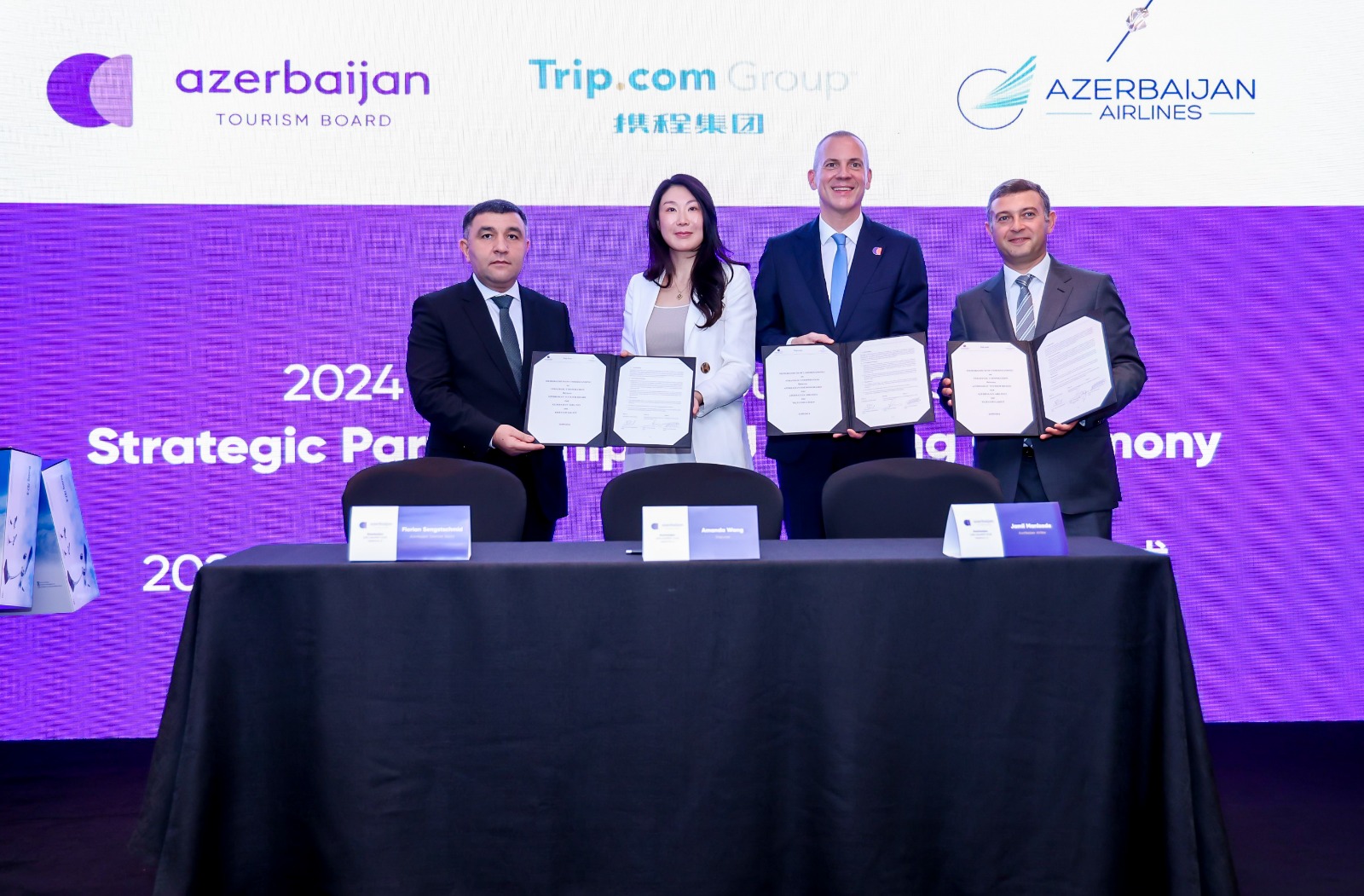 AZAL, Azərbaycan Turizm Bürosu və "Trip.com Group" Anlaşma Memorandumu imzaladı (FOTO)
