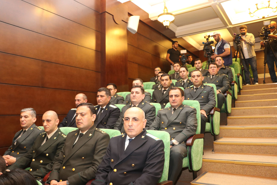 Hərbi Prokurorluqda milli prokurorluq orqanlarının yaradılmasının 106-cı ildönümünə həsr olunmuş mərasim keçirilib (FOTO)