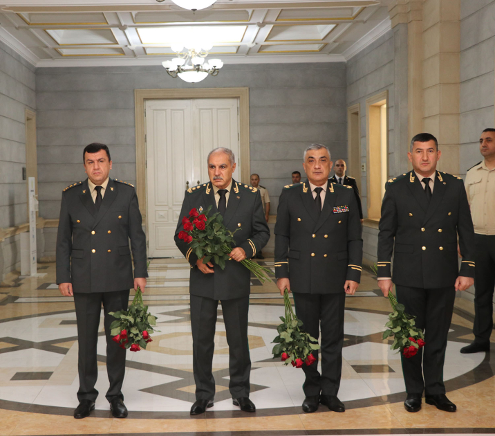 Hərbi Prokurorluqda milli prokurorluq orqanlarının yaradılmasının 106-cı ildönümünə həsr olunmuş mərasim keçirilib (FOTO)
