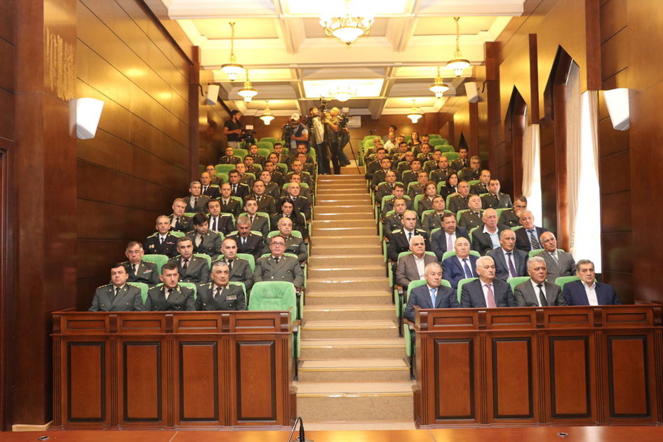 Hərbi Prokurorluqda milli prokurorluq orqanlarının yaradılmasının 106-cı ildönümünə həsr olunmuş mərasim keçirilib (FOTO)