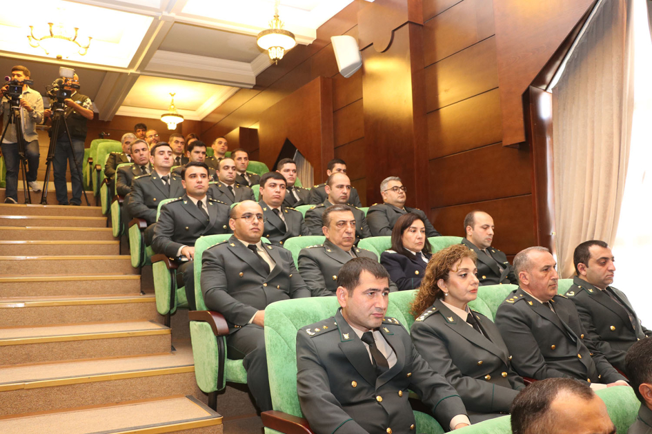Hərbi Prokurorluqda milli prokurorluq orqanlarının yaradılmasının 106-cı ildönümünə həsr olunmuş mərasim keçirilib (FOTO)