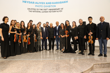 QDF Şuşa şəhərinə konsert royalının hədiyyə edilməsi ilə bağlı “Qarabağ gecəsi” konsertini keçirib (FOTO)
