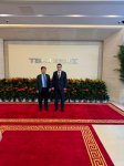 Çin şirkətləri ilə bərpa olunan enerji sahəsində əməkdaşlıq müzakirə edilib (FOTO)