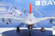 "Bayraktar TB2" zərbə PUA-sı ADEX-də nümayiş etdirilir (FOTO)