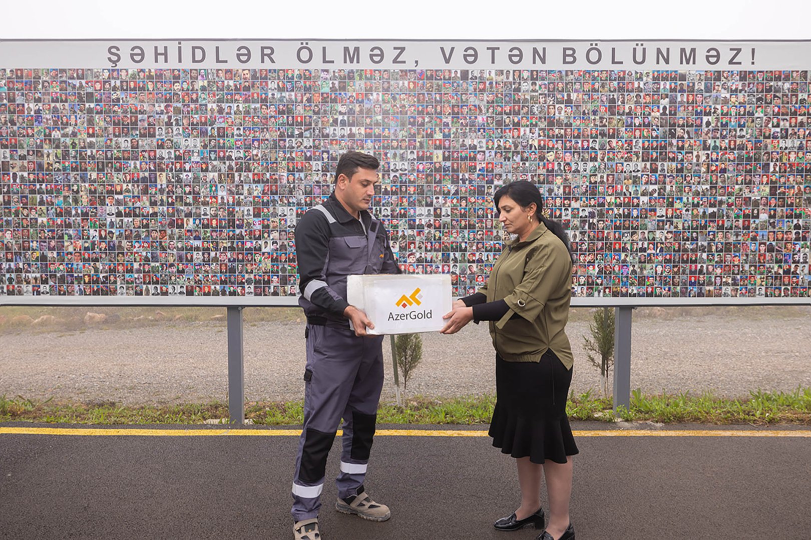 “AzerGold” QSC Daşkəsəndə Vətən müharibəsi şəhidlərinin ailə üzvlərini və qaziləri ziyarət edib (FOTO)