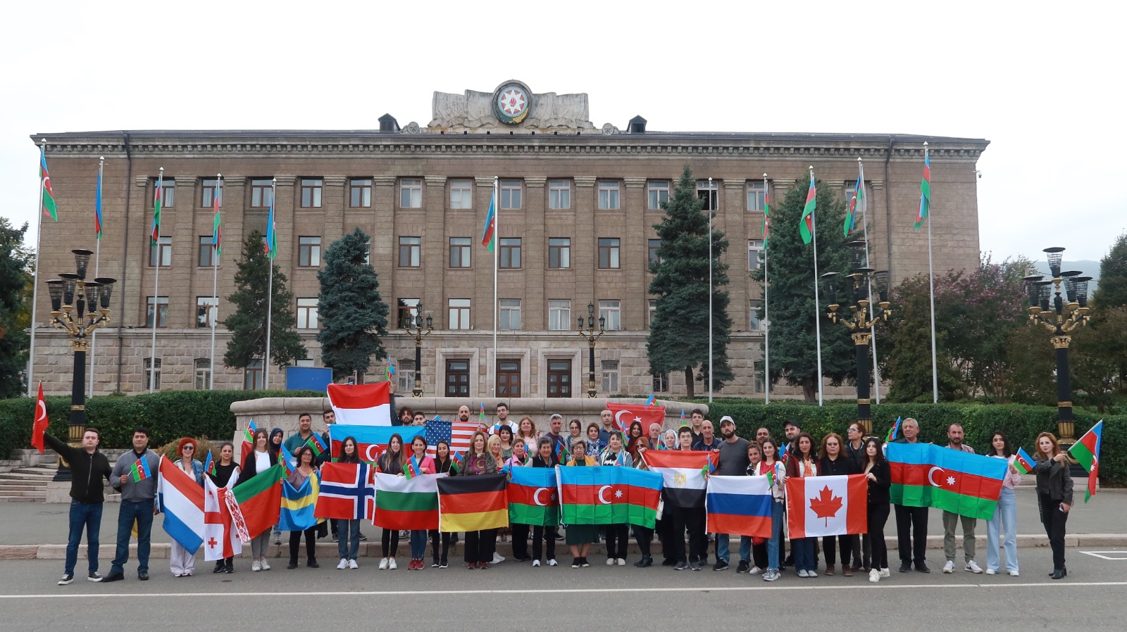 Diaspor nümayəndələrinin Xankəndi və Şuşaya növbəti səfəri gerçəkləşib (FOTO)