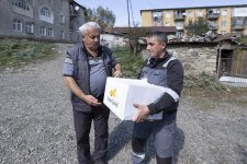 “AzerGold” QSC Daşkəsəndə Vətən müharibəsi şəhidlərinin ailə üzvlərini və qaziləri ziyarət edib (FOTO)