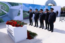 Baş Prokurorluğun rəhbər heyəti Zəfər Parkında olub (FOTO)