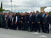 Ağdam sakinləri şəhidlərini anır (FOTO/VİDEO)