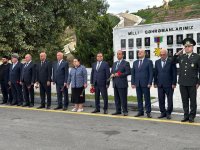 Ağdam sakinləri şəhidlərini anır (FOTO/VİDEO)