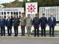 Ağdam sakinləri şəhidlərini anır (FOTO/VİDEO)