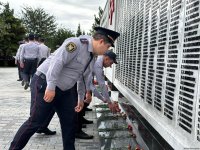 Ağdam sakinləri şəhidlərini anır (FOTO/VİDEO)