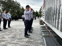 Ağdam sakinləri şəhidlərini anır (FOTO/VİDEO)
