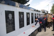 Xaçmazda şəhidlərin xatirəsi anılıb (FOTO)