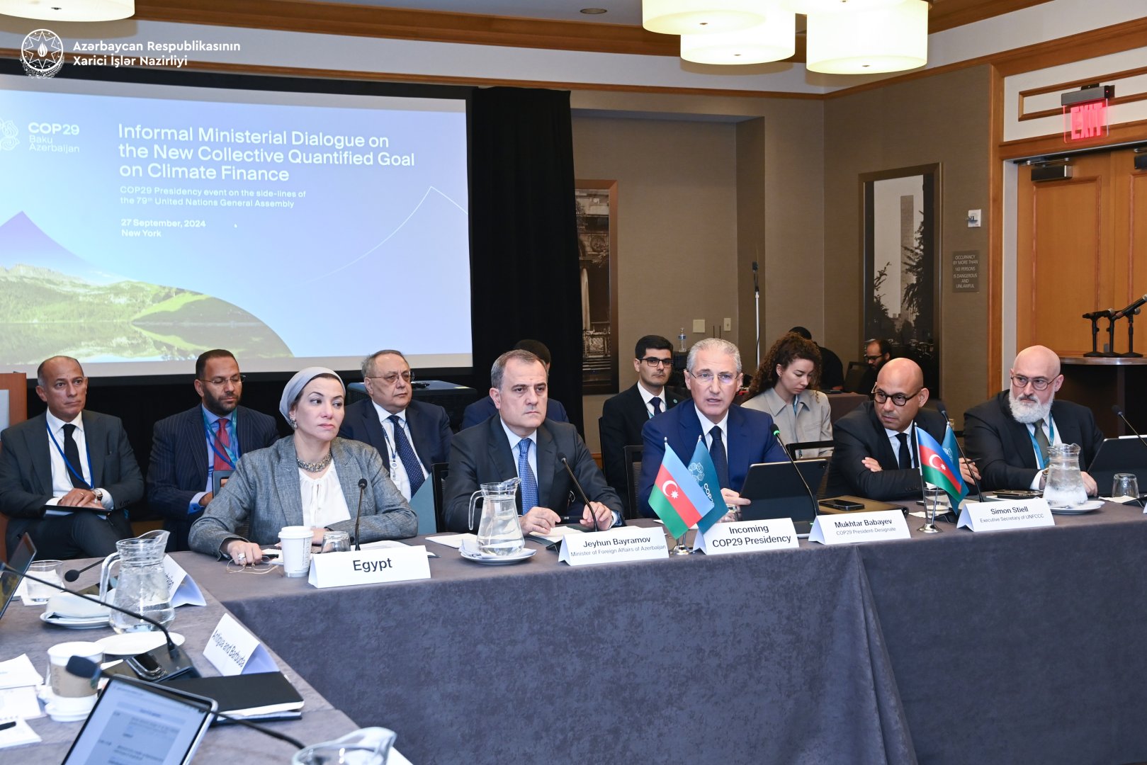 Azərbaycan COP29-da öz prezidentliyinin uğuruna güclü inanmaqdadır - Ceyhun Bayramov (ƏLAVƏ EDİLİB)