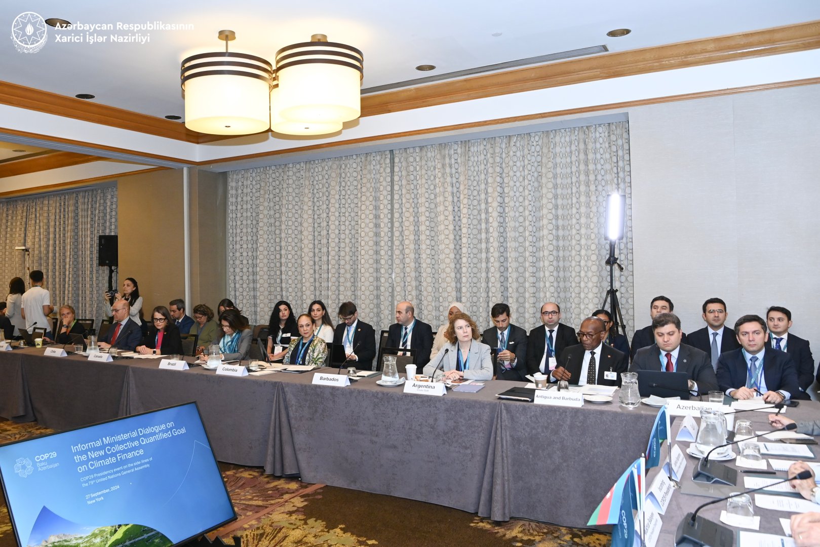 Azərbaycan COP29-da öz prezidentliyinin uğuruna güclü inanmaqdadır - Ceyhun Bayramov (ƏLAVƏ EDİLİB)