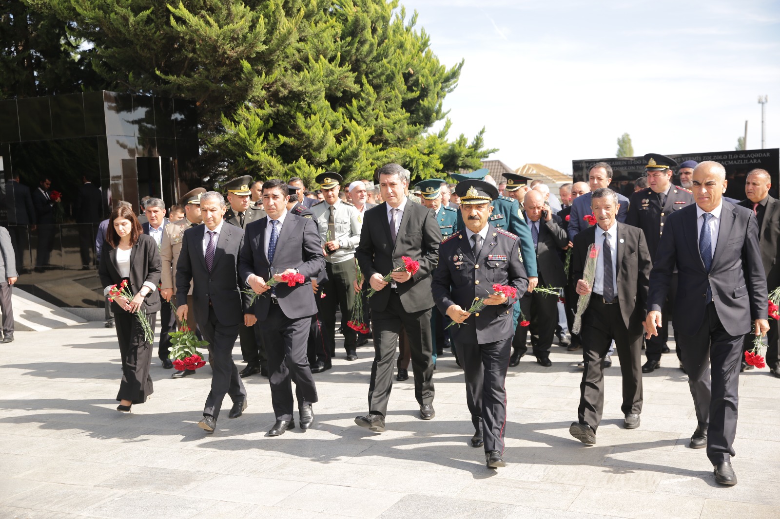 Xaçmazda şəhidlərin xatirəsi anılıb (FOTO)