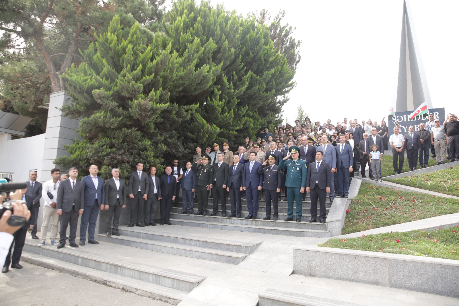 Xaçmazda şəhidlərin xatirəsi anılıb (FOTO)