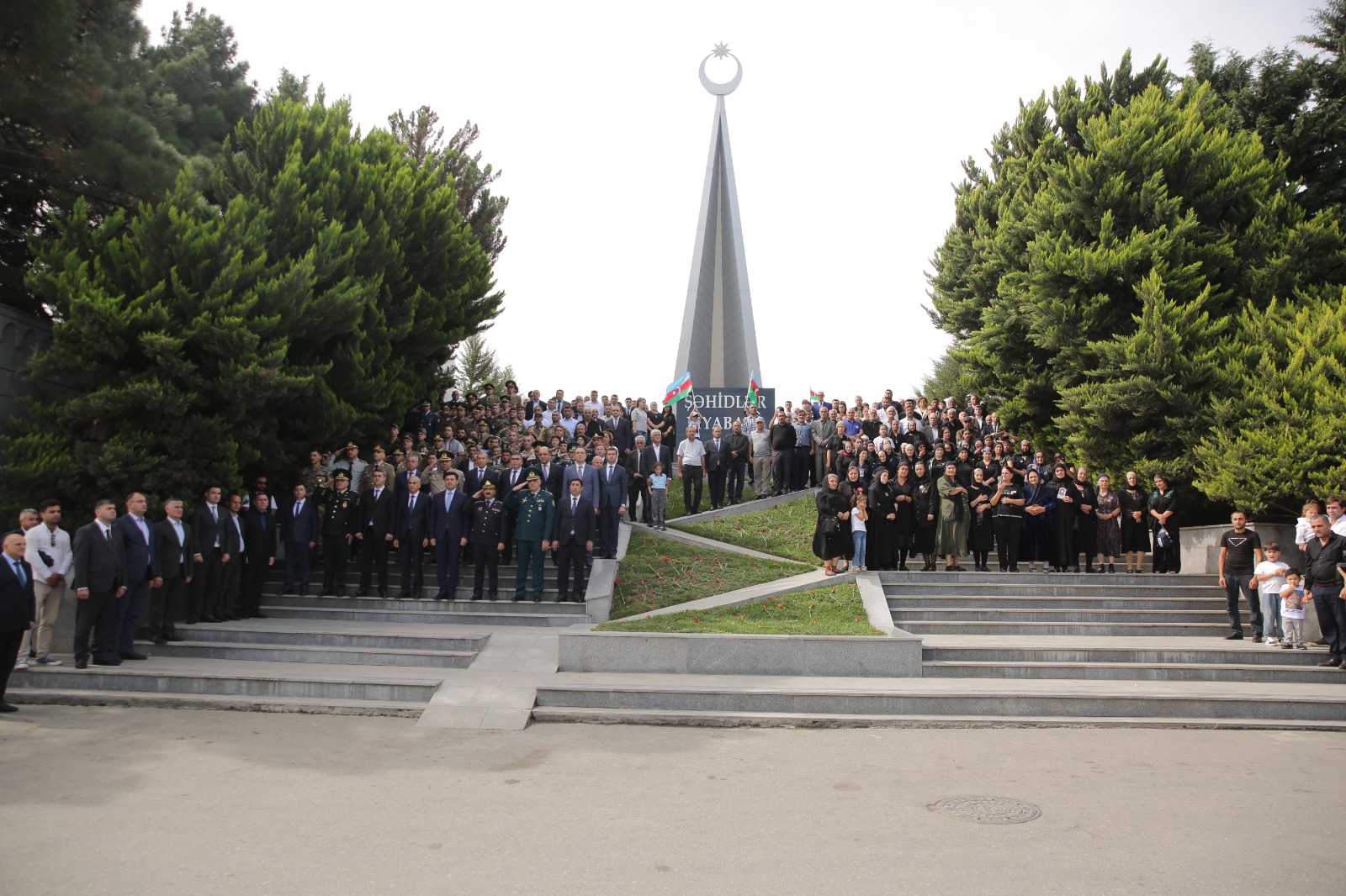 Xaçmazda şəhidlərin xatirəsi anılıb (FOTO)