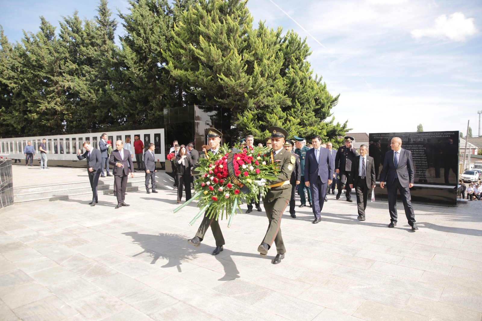 Xaçmazda şəhidlərin xatirəsi anılıb (FOTO)