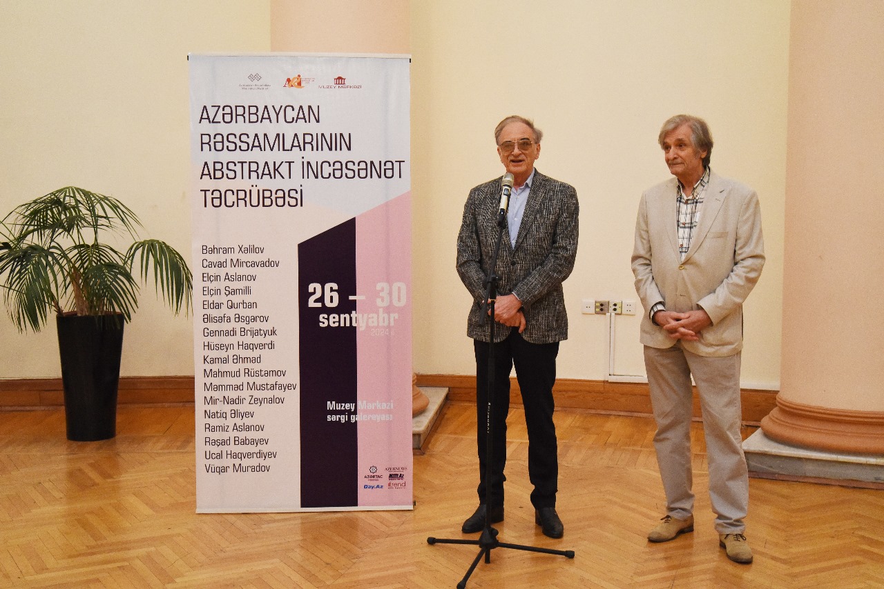 Muzey Mərkəzində "Azərbaycan rəssamlarının abstrakt incəsənət təcrübəsi" adlı sərginin açılışı keçirildi (FOTO)