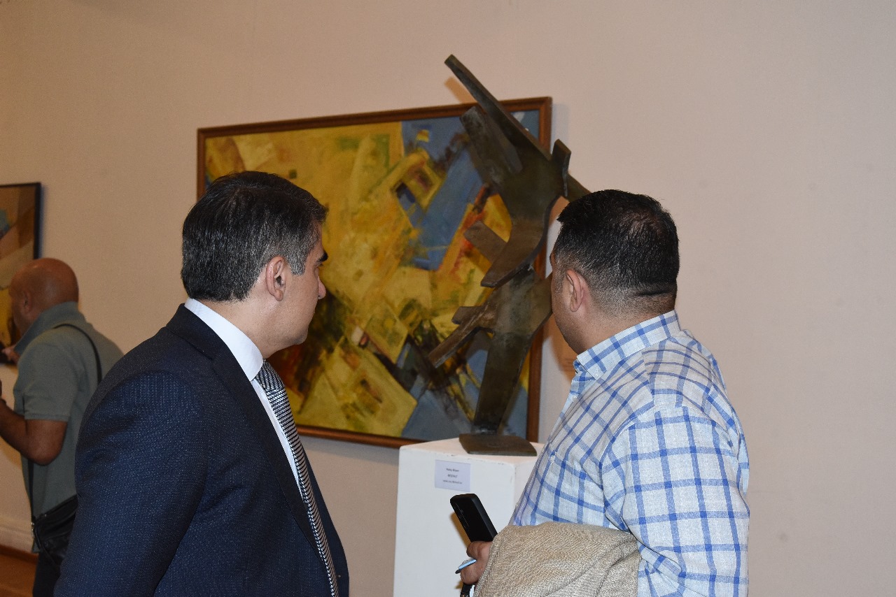 Muzey Mərkəzində "Azərbaycan rəssamlarının abstrakt incəsənət təcrübəsi" adlı sərginin açılışı keçirildi (FOTO)