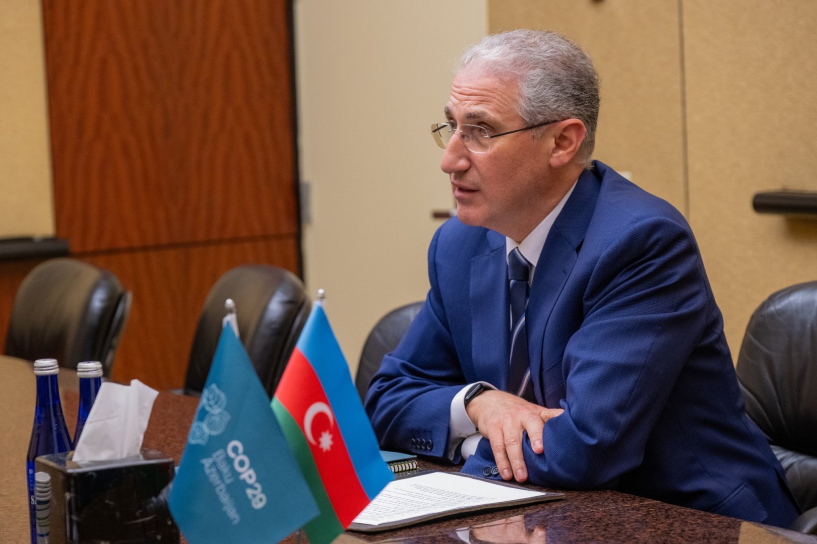 Muxtar Babayev BMT Baş katibinin müşaviri ilə COP29 üzrə ortaq məqsədləri müzakirə edib (FOTO)