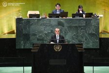 Azərbaycanın XİN başçısı BMT Baş Assambleyasının 79-cu sessiyasının ümumi müzakirələrində çıxış edib (FOTO)