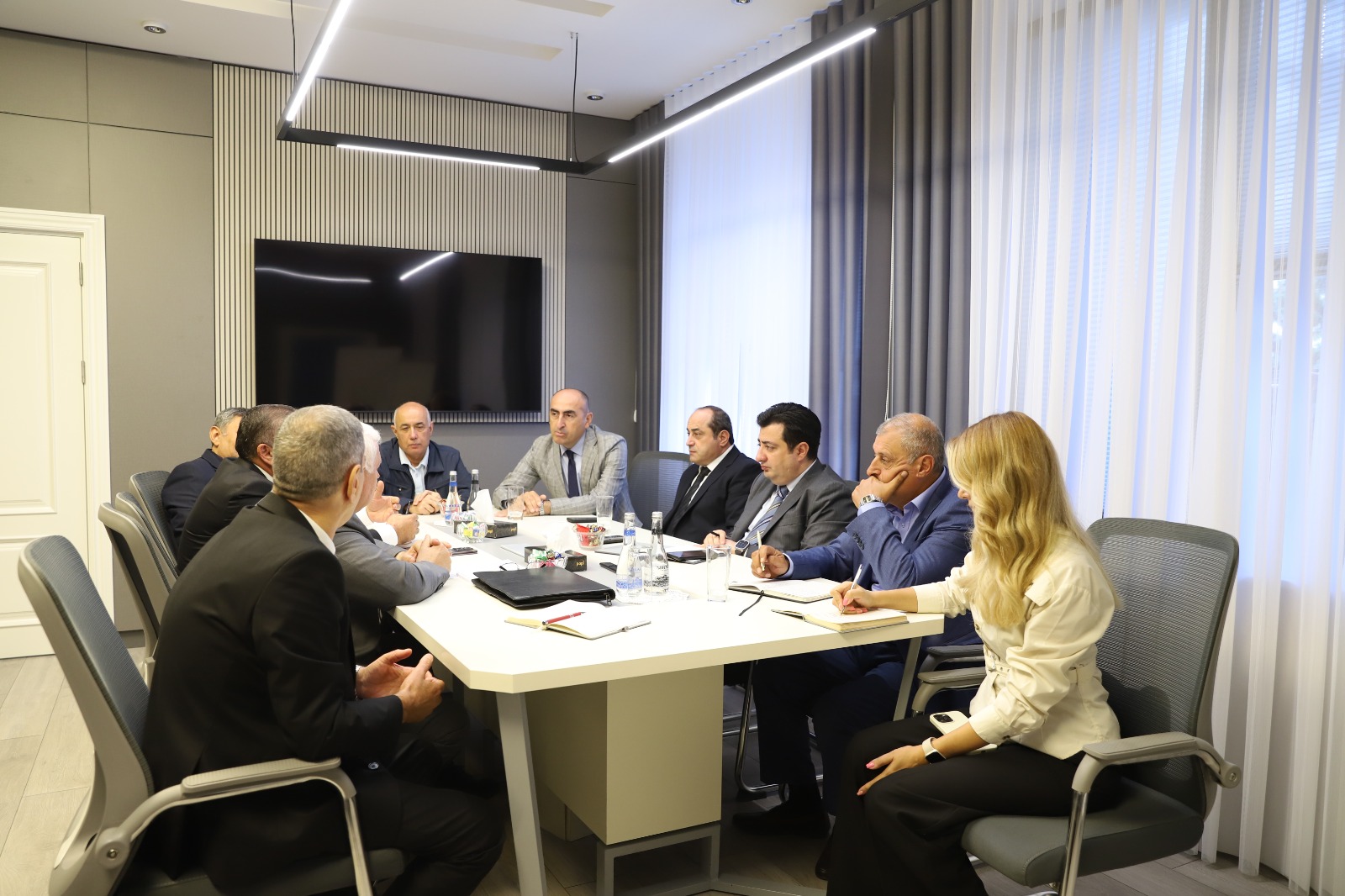 ANAMA İctimai Şuranın üzvləri ilə  gələcək layihələri müzakirə edib (FOTO)