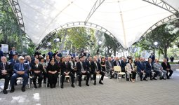 Prezident İlham Əliyev Bakıda Aşıq Ələsgərin abidəsinin açılışında iştirak edib (YENİLƏNİB) (FOTO/VİDEO)