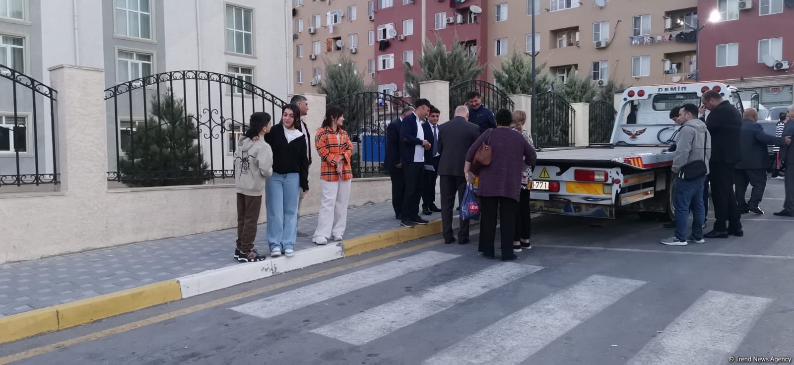 Cəbrayıl şəhərinə növbəti köç karvanı yola salınıb (VİDEO/FOTO)