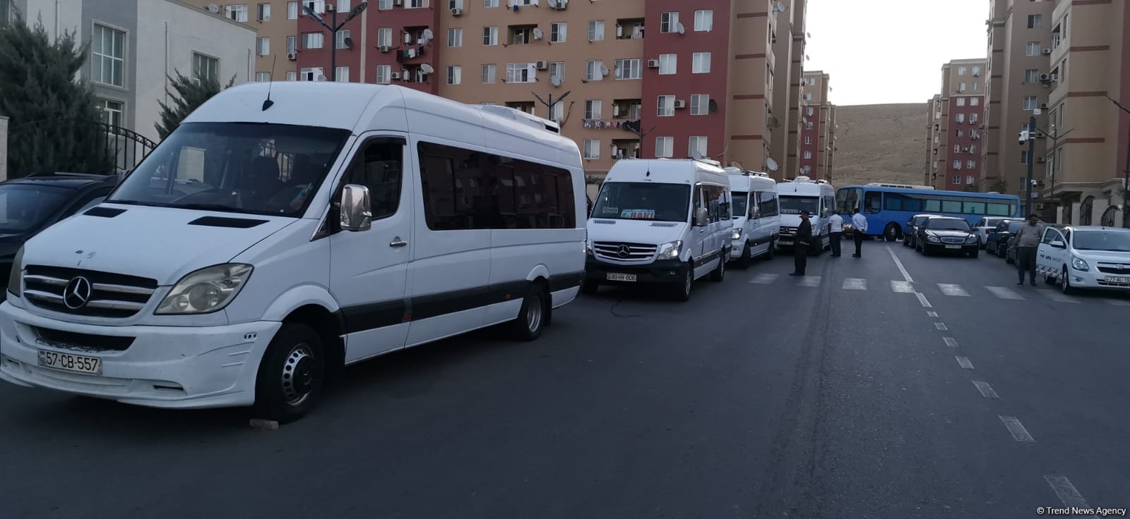 Cəbrayıl şəhərinə növbəti köç karvanı yola salınıb (VİDEO/FOTO)