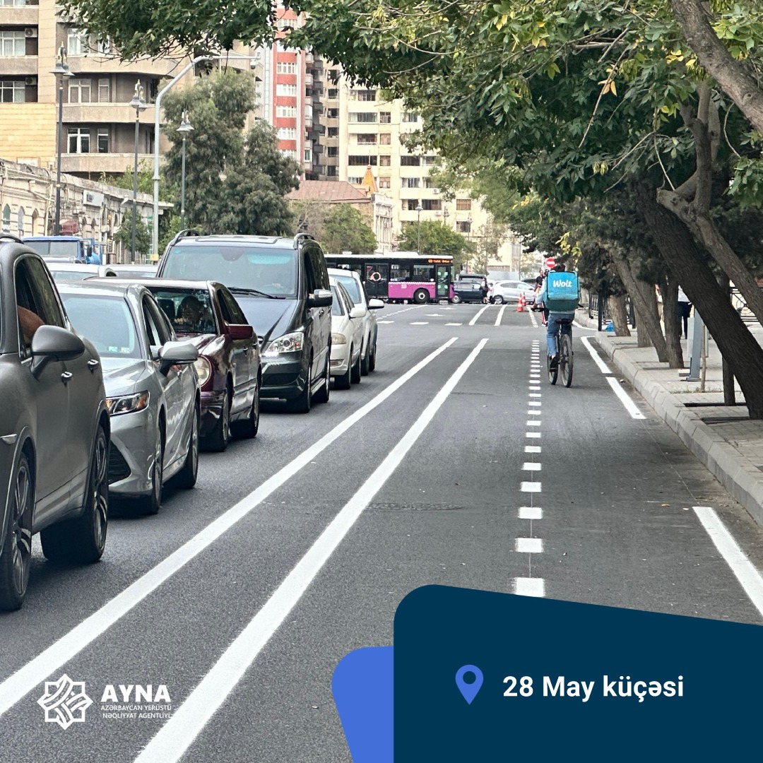 Bakıda 20 km-lik yeni mikromobillik zolağı istifadəyə verildi