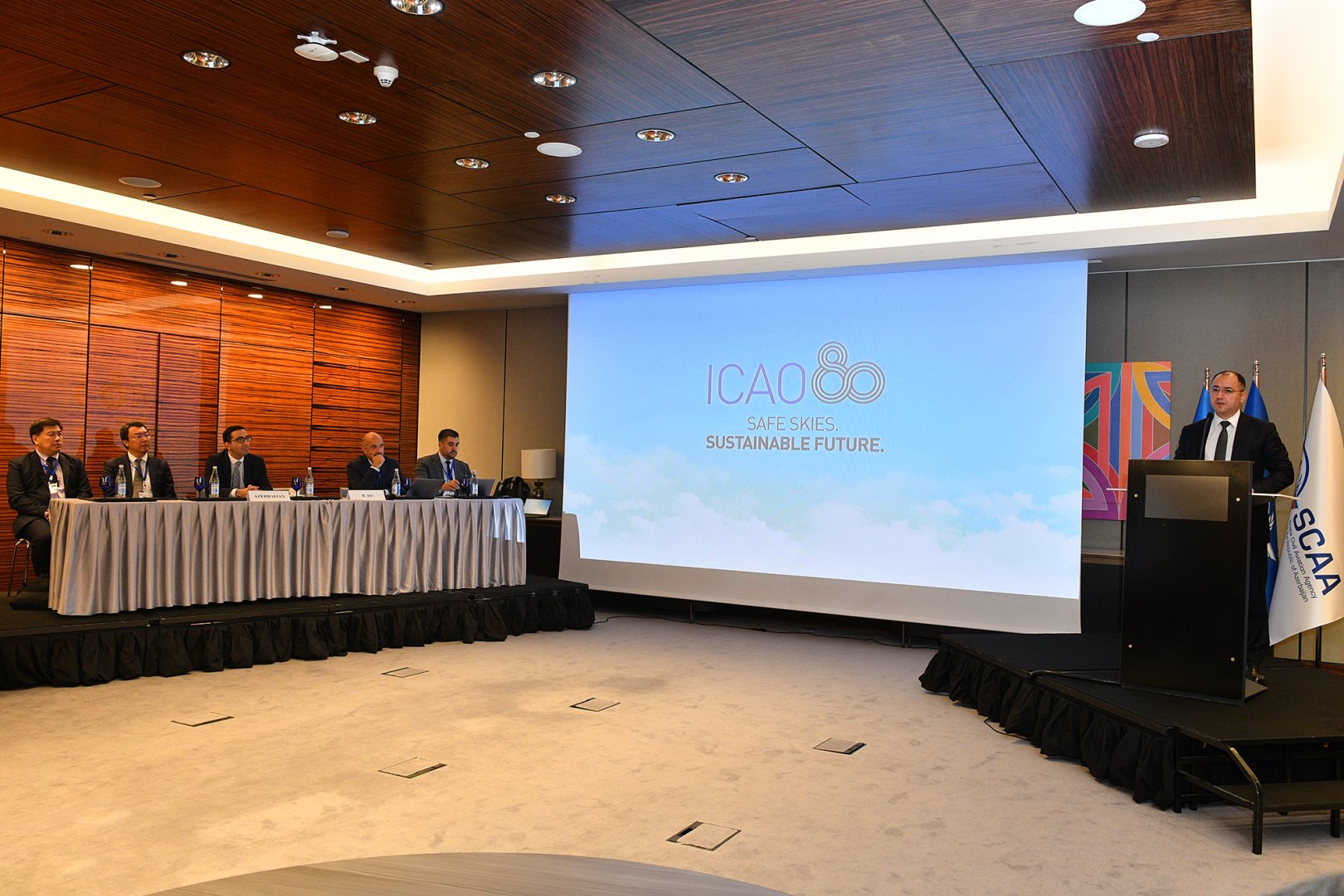 Beynəlxalq Mülki Aviasiya Təşkilatı Bakıda seminar keçirir (FOTO)