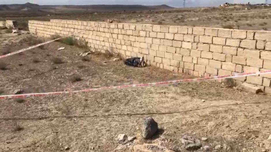 Qobuda hərbi sursatlar aşkar edilib (FOTO/VİDEO)