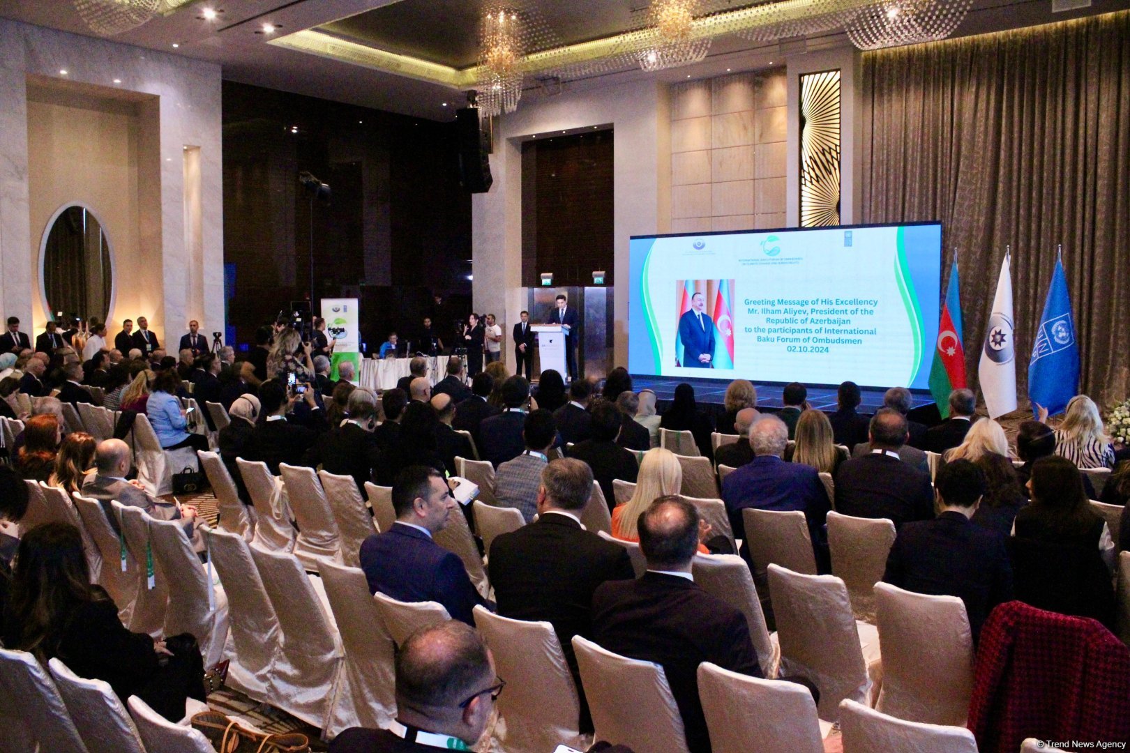 Ombudsmanların Beynəlxalq Bakı Forumunun ilk günü başa çatıb (FOTO) (ƏLAVƏ EDİLİB)