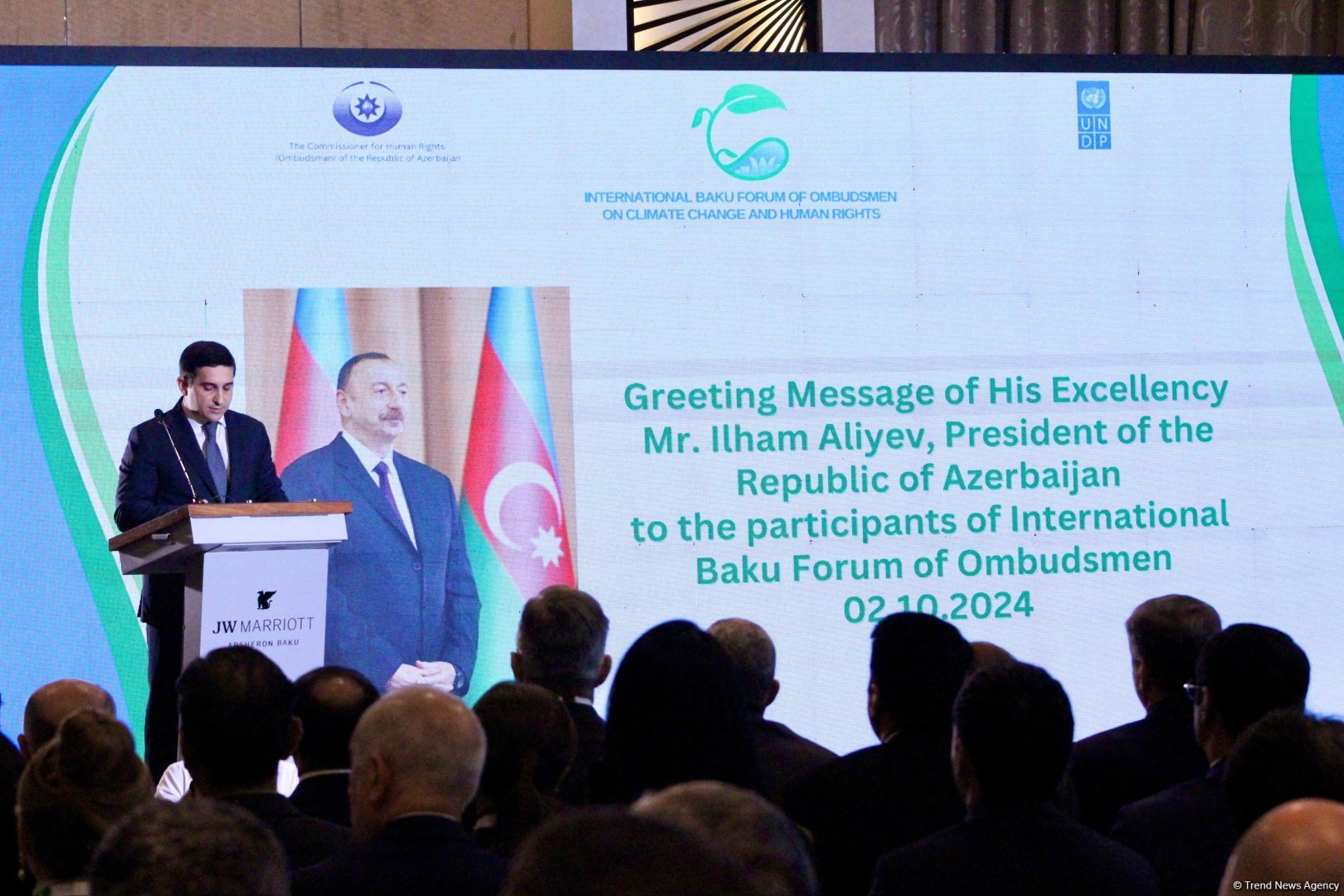 Ombudsmanların Beynəlxalq Bakı Forumunun ilk günü başa çatıb (FOTO) (ƏLAVƏ EDİLİB)