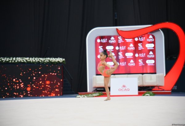 Bədii gimnastika üzrə 3-cü beynəlxalq “Ocaq kuboku”na start verilib (FOTO)