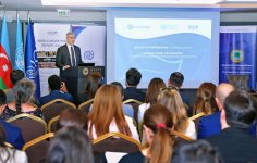 "29 İqlim Söhbəti: COP29-a gedən yol" silsilə tədbirləri çərçivəsində iqlim dəyişikliyi və miqrasiya mövzusunda tədbir keçirilib (FOTO)