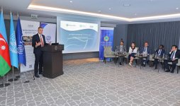 "29 İqlim Söhbəti: COP29-a gedən yol" silsilə tədbirləri çərçivəsində iqlim dəyişikliyi və miqrasiya mövzusunda tədbir keçirilib (FOTO)