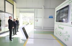 Prezident İlham Əliyev Zəngilan rayonunda “Sarıqışlaq” SES-in açılışında iştirak edib (YENİLƏNİB) (FOTO/VİDEO)