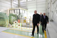 Prezident İlham Əliyev Zəngilan rayonunda “Sarıqışlaq” SES-in açılışında iştirak edib (YENİLƏNİB) (FOTO/VİDEO)