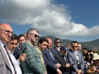 Ağdərədə aşkarlanmış kütləvi məzarlığa baxış keçirilib (FOTO)